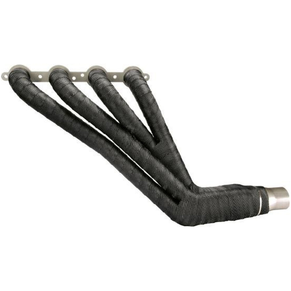DEI Titanium exhaust wrap black benda termica collettori nera fino a 1400° C - immagine 3