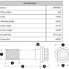ARP 200-6209 bulloni di biella ARP2000 3/8" kit 8 pezzi - immagine 2