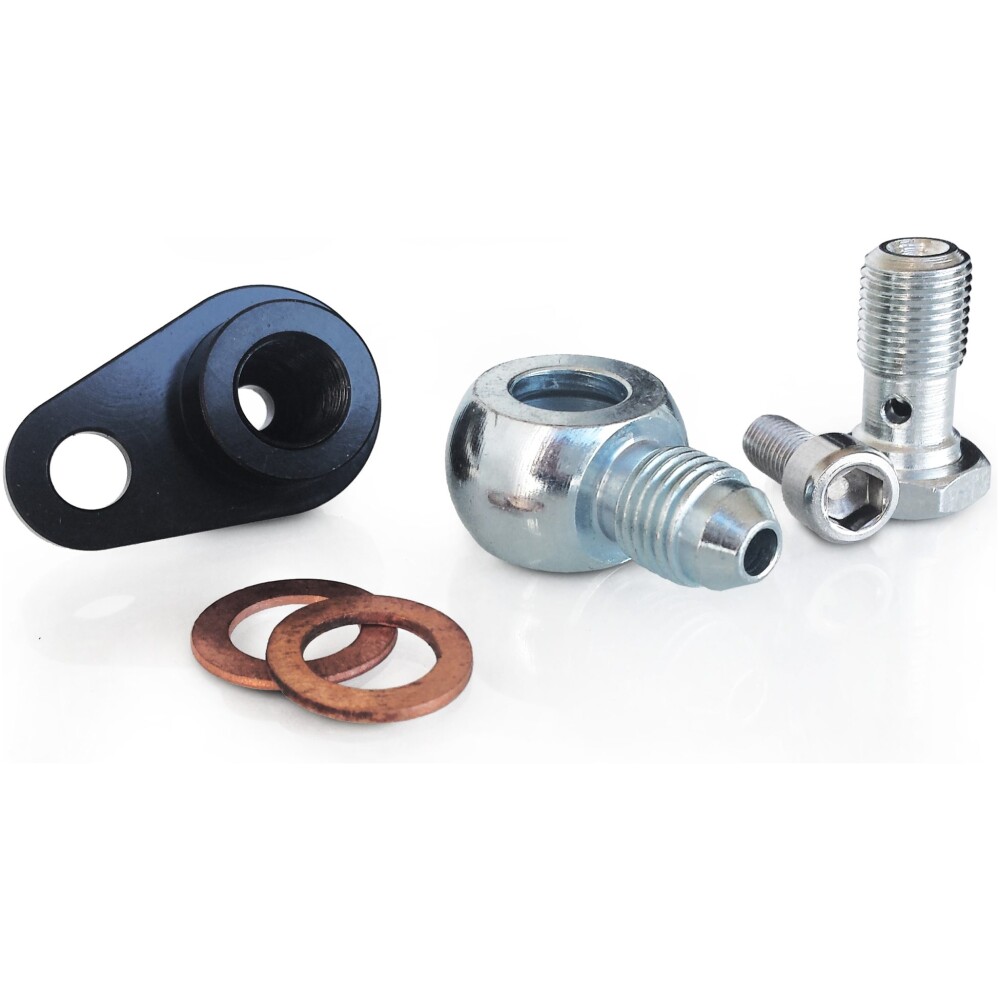 Bar-Tek raccordo flangia ingresso olio per tubo Dash 10 motori VAG TSI 2 Bar-Tek raccordo flangia ingresso olio per tubo Dash 10 motori VAG TSI - immagine 2