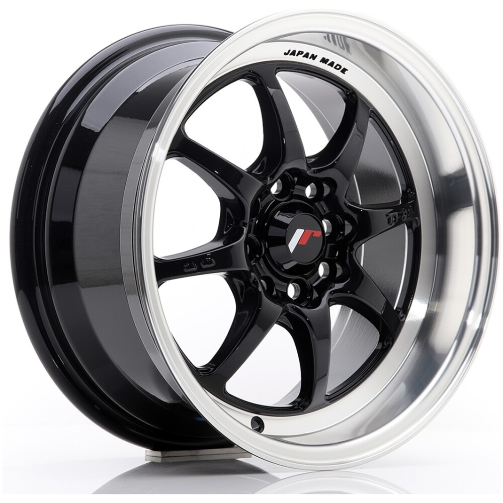 JR Wheels TF2 15x7,5 ET30 4x100/108 Gloss Black