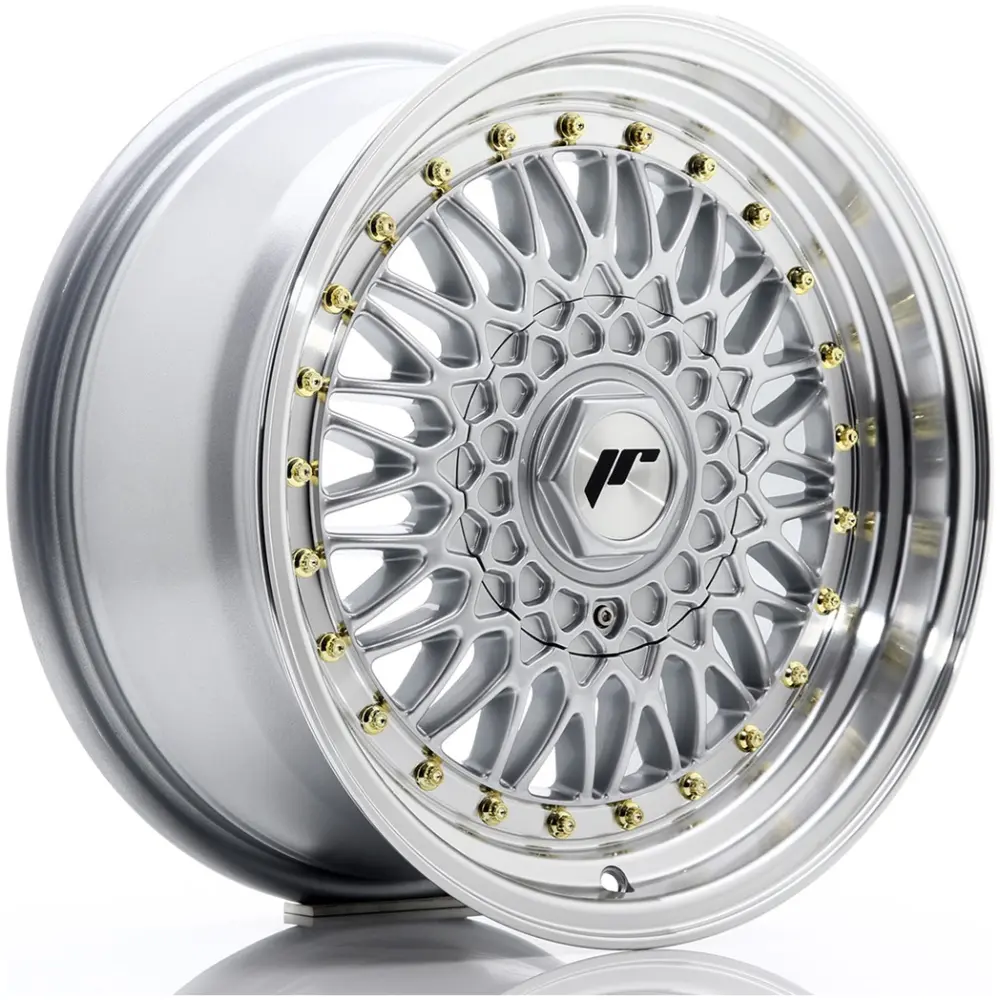 JR Wheels JR9 16x7,5 ET25 BLANK Silver w/ Machined Lip