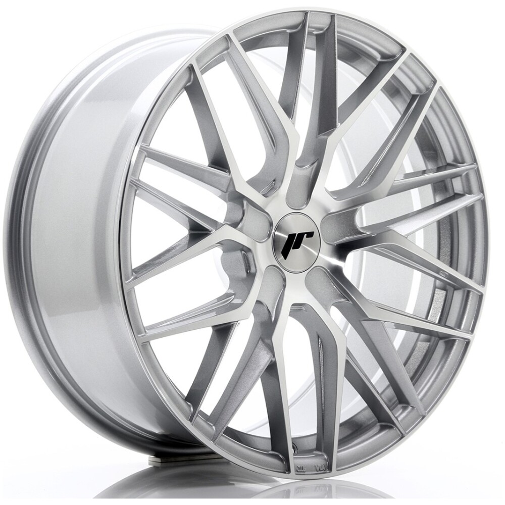 JR Wheels JR28 19x8,5 ET20-40 5H BLANK Silver Machined Face