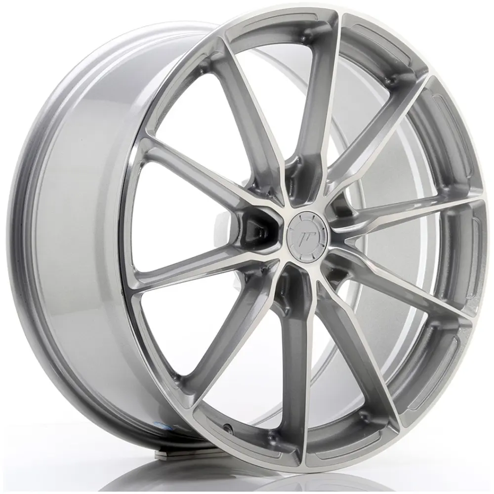 JR Wheels JR37 20x9 ET20-45 5H BLANK Silver Machined Face