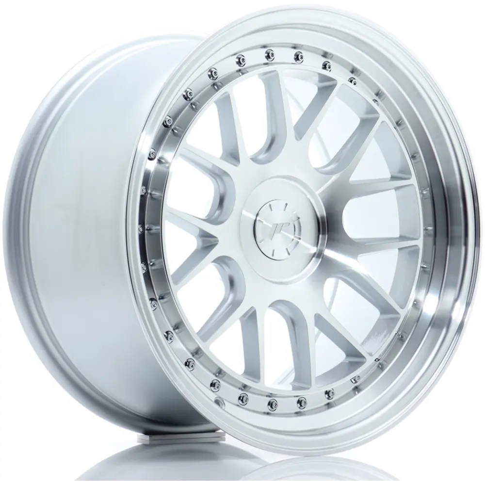 JR Wheels JR40 18x9,5 ET15-35 5H BLANK Silver Machined Face