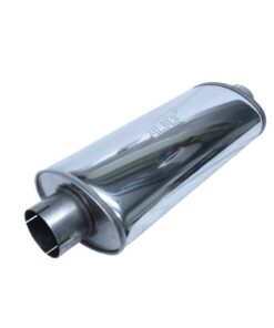 Simons Grand silenziatore di scarico marmitta imb. 89mm - diam. 220x140mm - lungh. 500mm - ovale