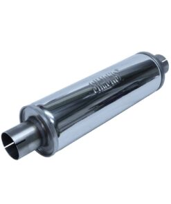 Simons Round silenziatore di scarico imb. 63,5mm - diam. 125mm - lungh. 420mm - tondo
