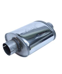 Simons Turbotight silenziatore di scarico imb. 76mm - diam. 220x140mm - lungh. 250mm - ovale