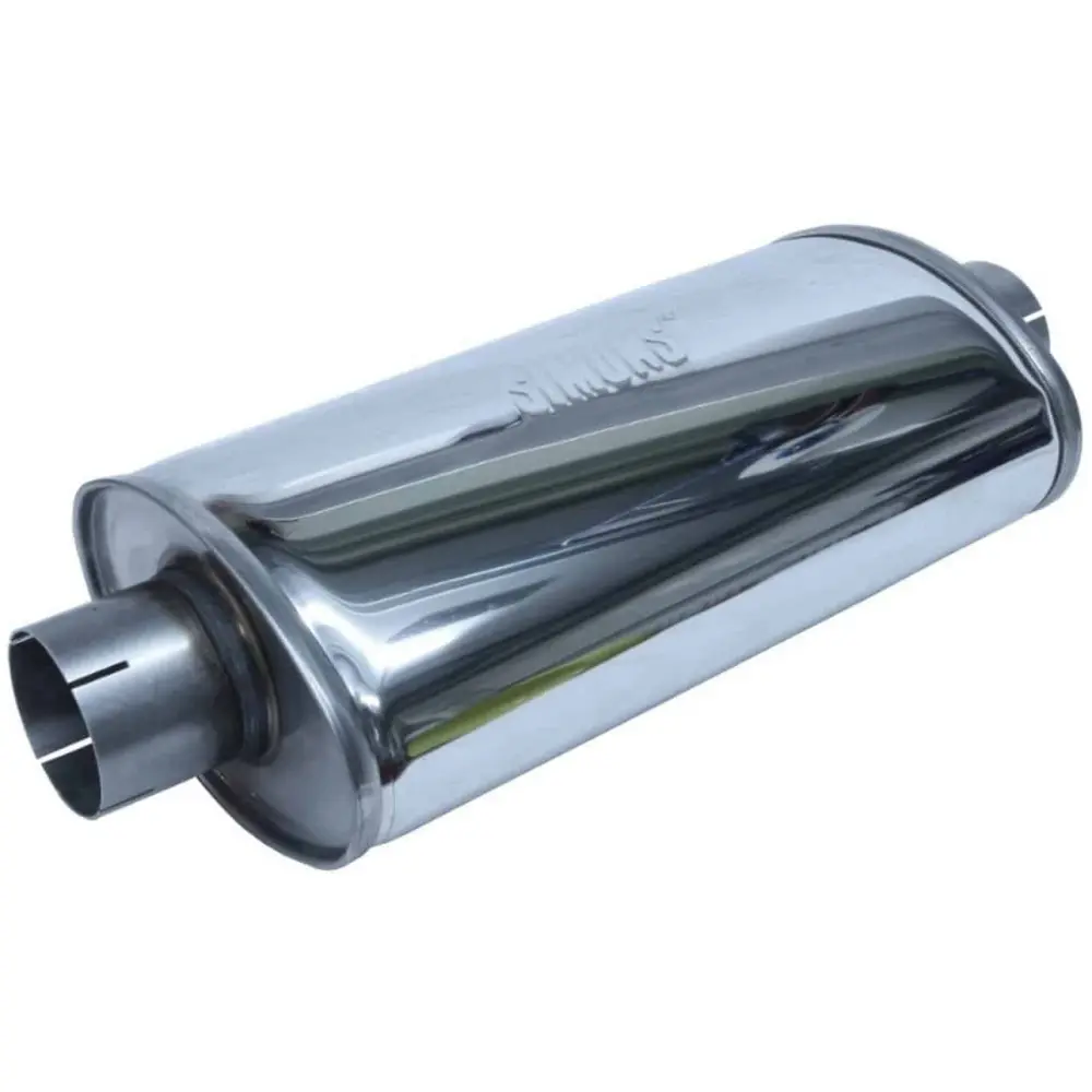 Simons Turbolight silenziatore di scarico imb. 76mm - diam. 220x140mm - lungh. 420mm - ovale