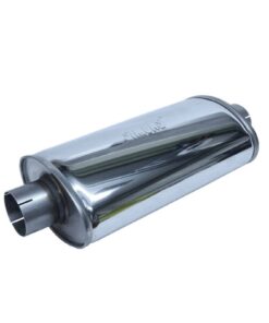 Simons Turbolight silenziatore di scarico imb. 76mm - diam. 220x140mm - lungh. 420mm - ovale