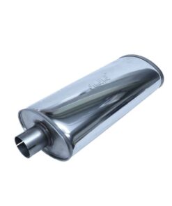 Simons Heavy silenziatore di scarico imb. 63,5mm - diam. 220x140mm - lungh. 500mm - ovale