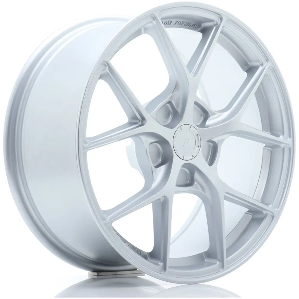 JR Wheels SL01 17x8 ET20-45 5H BLANK Matt Silver
