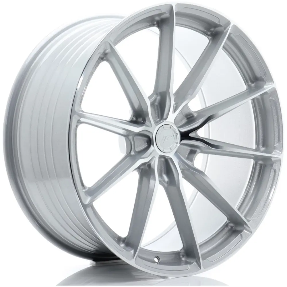 JR Wheels JR37 21x10 ET10-41 5H BLANK Silver Machined Face