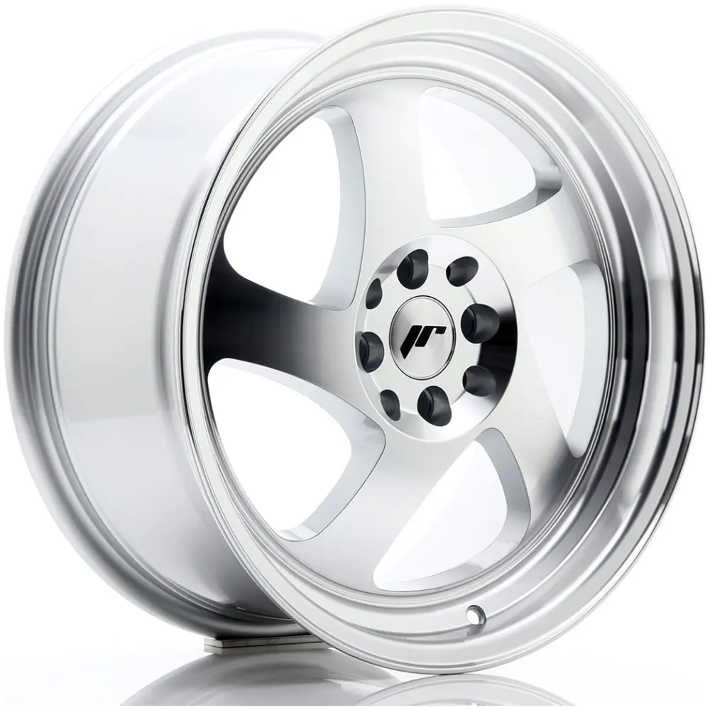 JR Wheels JR15 17x8 ET35 5x108/114,3 Silver Machined Face