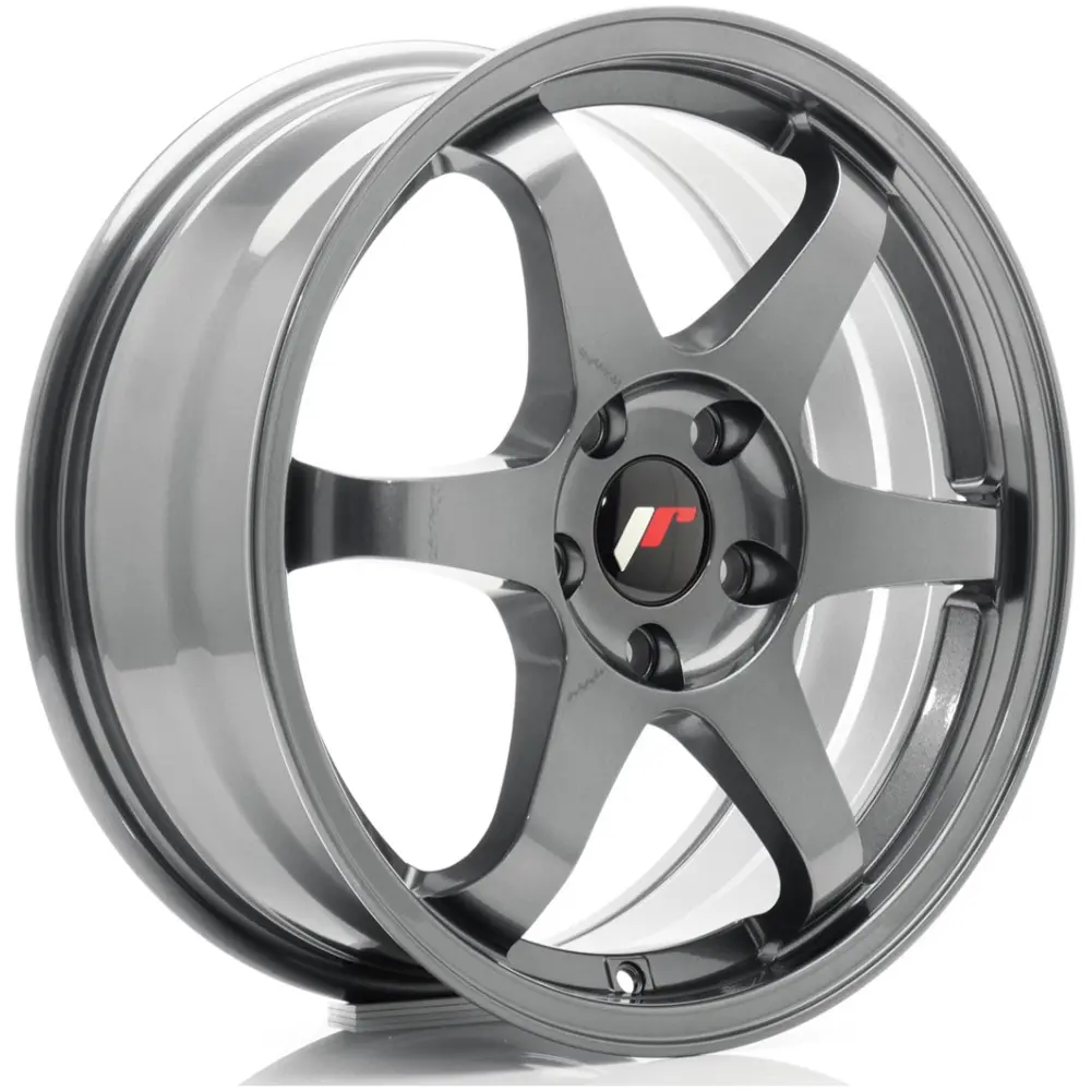 JR Wheels JR3 17x7 ET40 4x100 Gun Metal