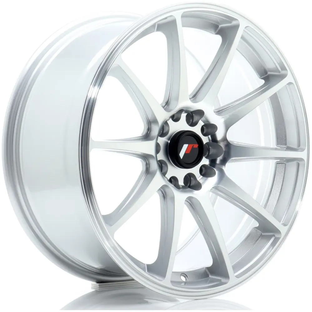 JR Wheels JR11 18x8,5 ET30 5x114/120 Silver Machined Face
