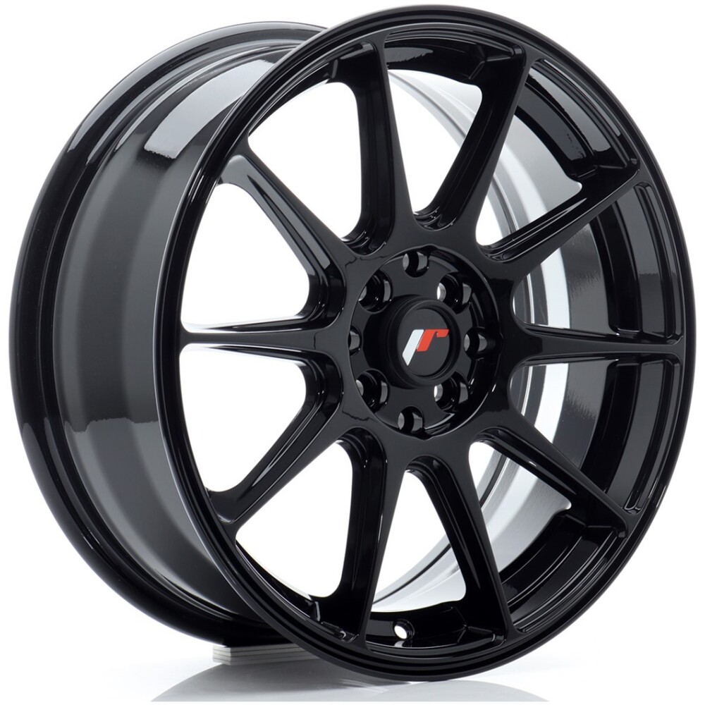 JR Wheels JR11 17x7 ET35 5x100/108 Gloss Black