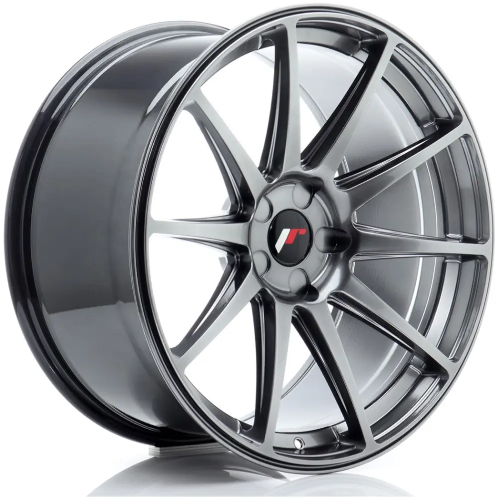 JR Wheels JR11 20x10 ET20-40 5H BLANK Hyper Black