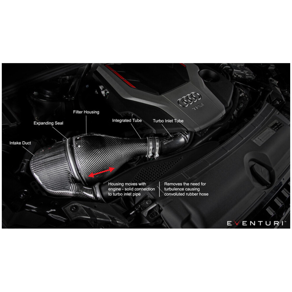 Eventuri Audi B9 S4/S5 aspirazione in carbonio - immagine 9