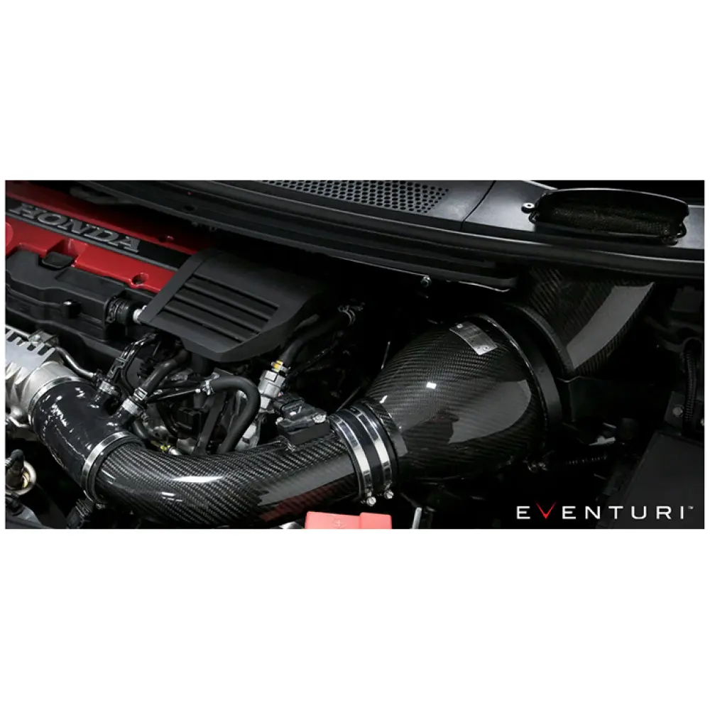 Eventuri HONDA CIVIC FK2 TYPE R aspirazione in carbonio V2 con tubo maggiorato - immagine 2