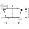 intercooler 450x300x76mm 63mm competition 2015 boost products 4