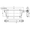 intercooler 550x230x65mm 60mm competition 2015 boost products 4