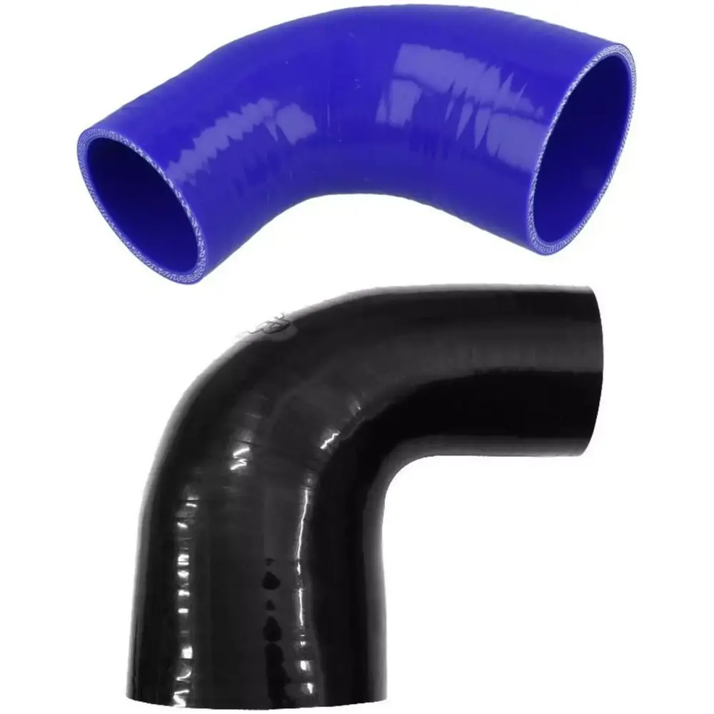 Tubo manicotto di riduzione in silicone curva 90° - immagine 2