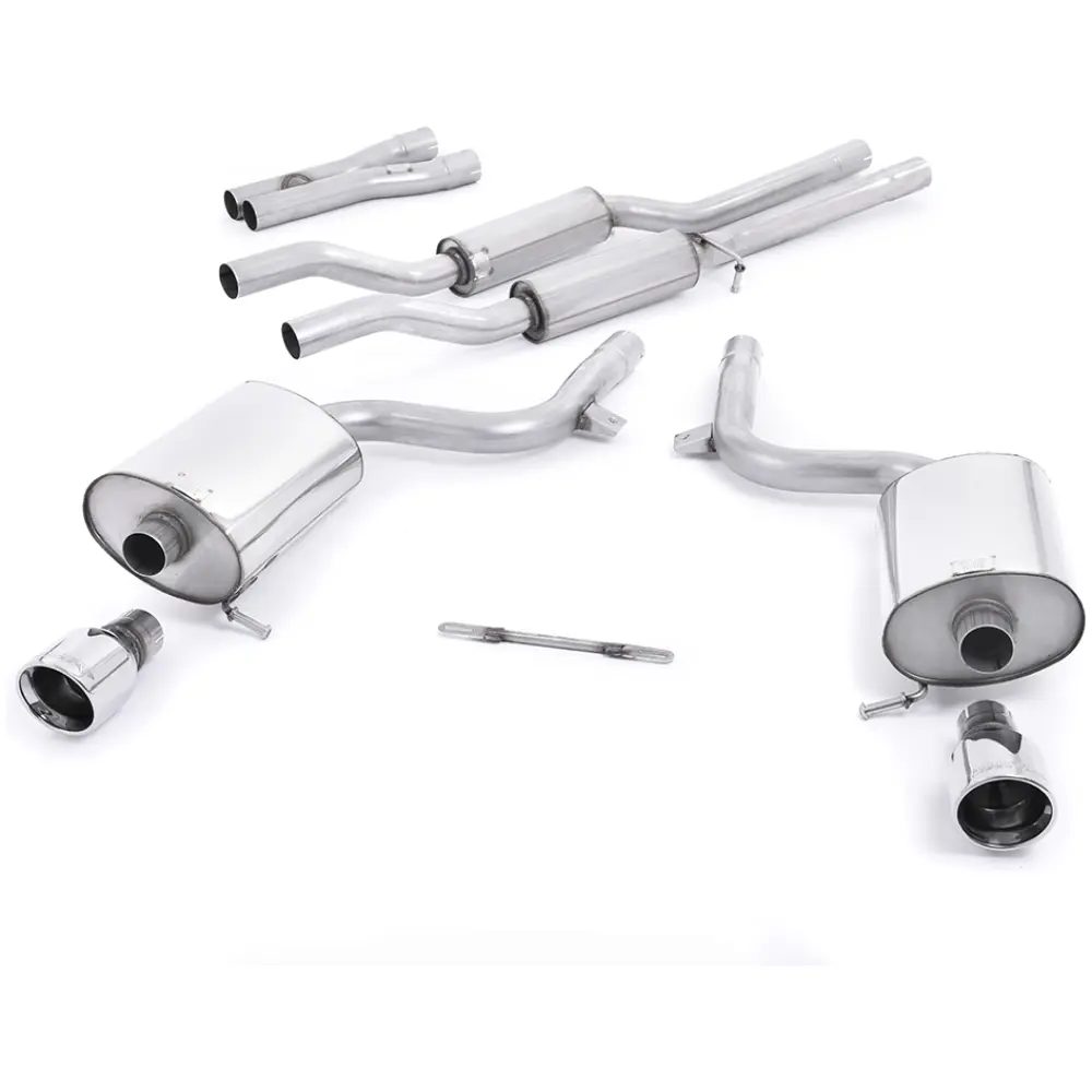 Milltek Cat-back (da dopo il catalizzatore) Audi S4 4.2 V8 quattro B6 Berlina/Sedan Avant e Cabriolet 2003-2005 SSXAU100