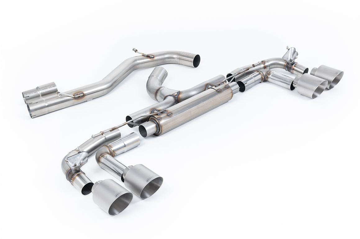 Milltek DPF back (da dopo il FAP/OPF) Audi S3 2.0TFSI Quattro Sportback 310 CV 8Y (solo modelli OPF/GPF) 2020-2025 SSXAU1014