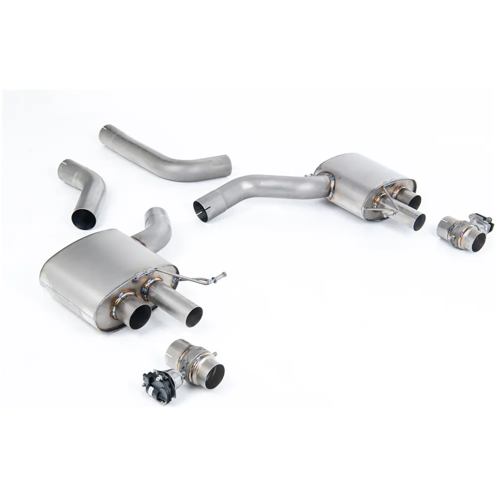 Milltek Parti aggiuntive Audi RS7 C8 4.0 V8 bi-turbo (modelli OPF/GPF) - Serie Signature Titanium 2019-2025 SSXAU1048