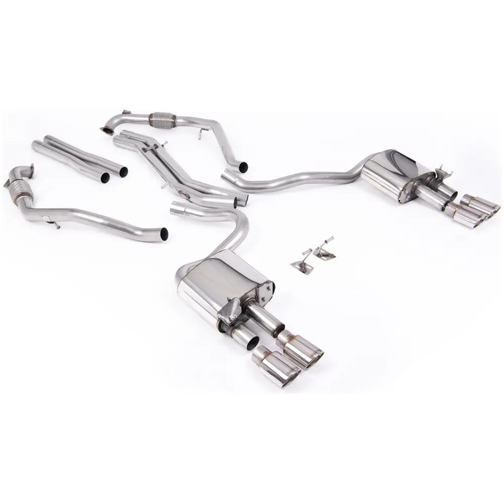 Milltek Cat-back (da dopo il catalizzatore) Audi S5 3.0 V6 Turbo Coupé solo B9 (solo modelli Sport Diff e CON barre di rinforzo) 2017-2025 SSXAU1119