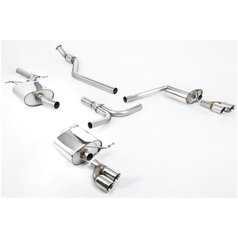 Milltek Cat-back (da dopo il catalizzatore) Audi A4 2.0 TFSI S line B8 (2WD e quattro solo manuale) Berlina e Avant 2008-2011 SSXAU249