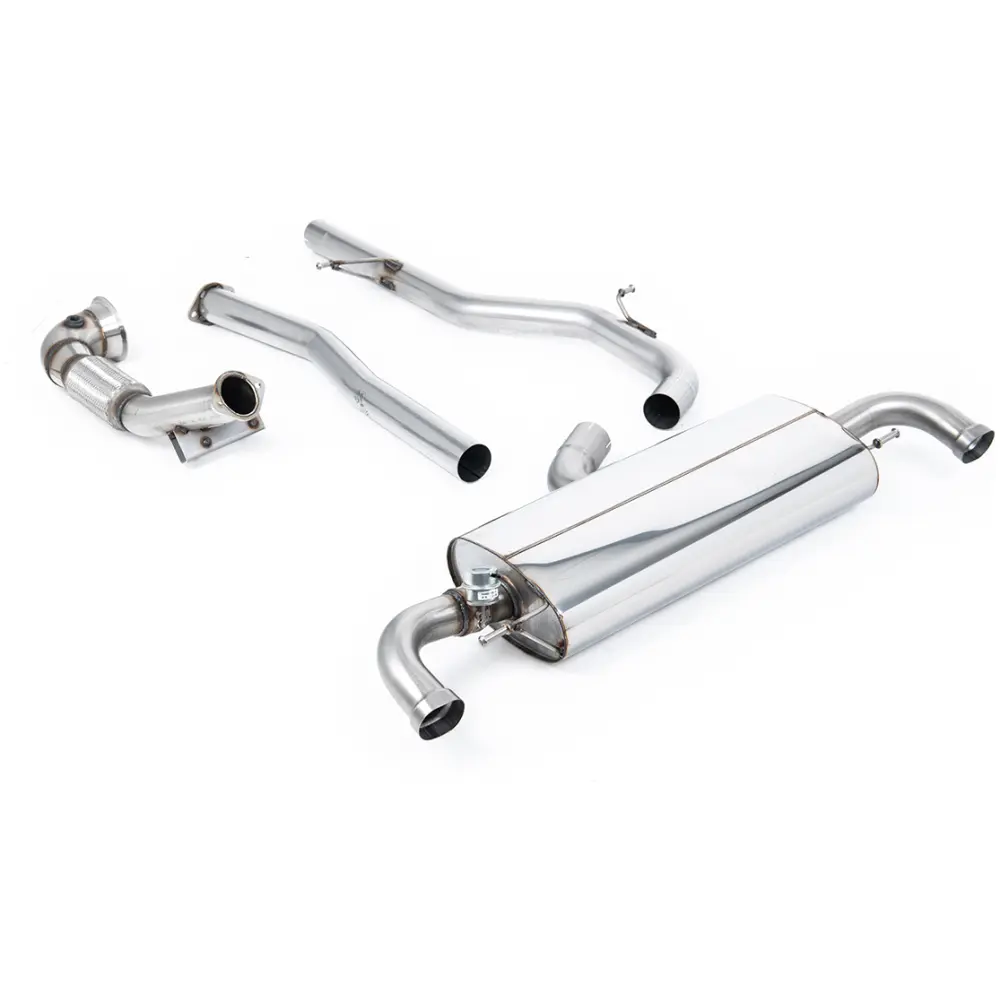 Milltek Turbo-back escluso Hi-Flow Sports Cat Audi TT Mk2 TT RS Coupé 2,5 litri TFSI quattro 2009-2014 SSXAU255