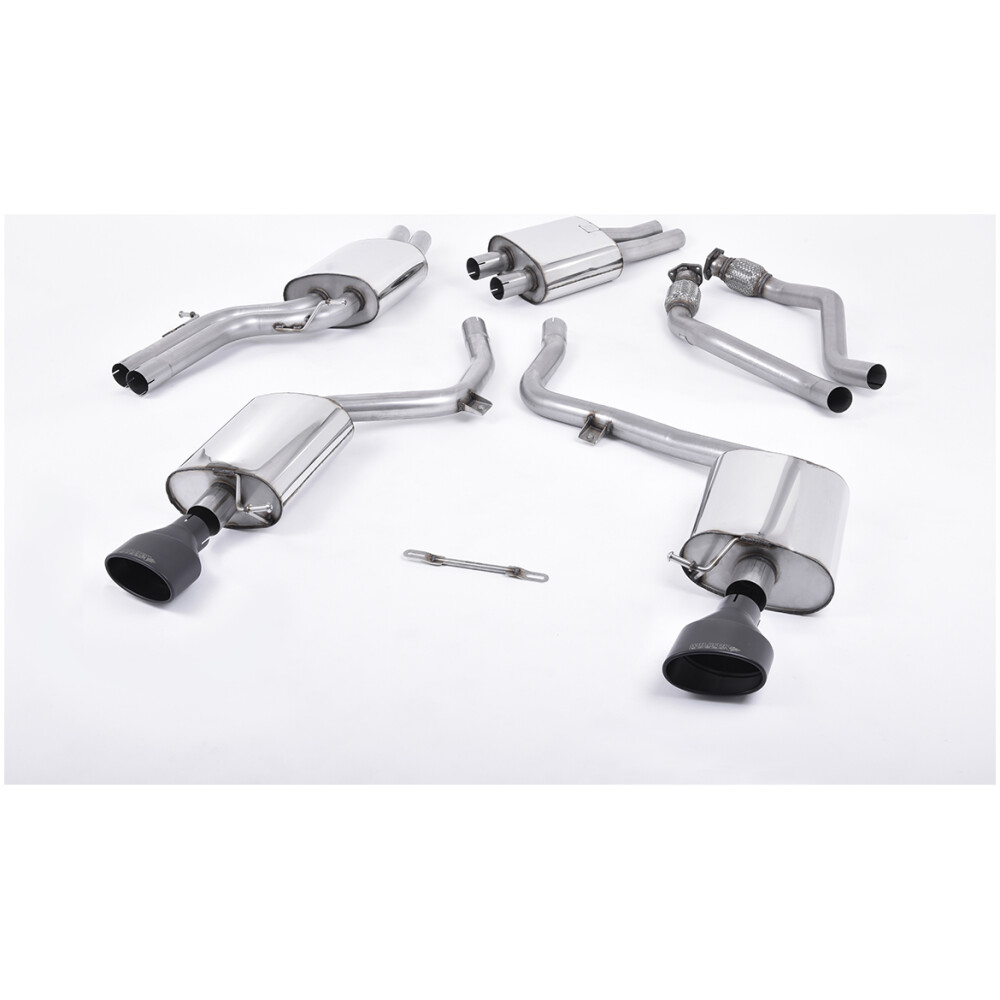 Milltek Cat-back (da dopo il catalizzatore) Audi S4 3.0 V6 sovralimentato B8 2009-2012 SSXAU262