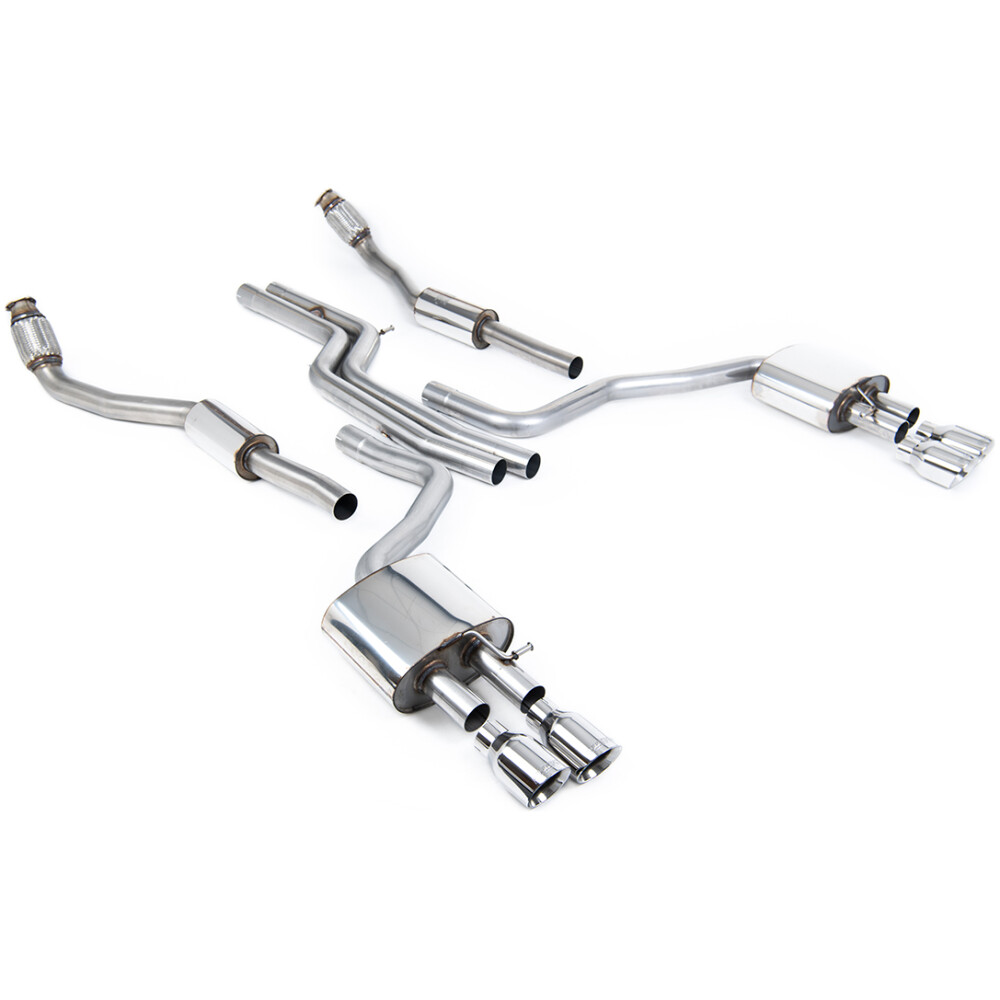 Milltek Cat-back (da dopo il catalizzatore) Audi S6 4.0 TFSI C7 quattro 2012-2018 SSXAU331