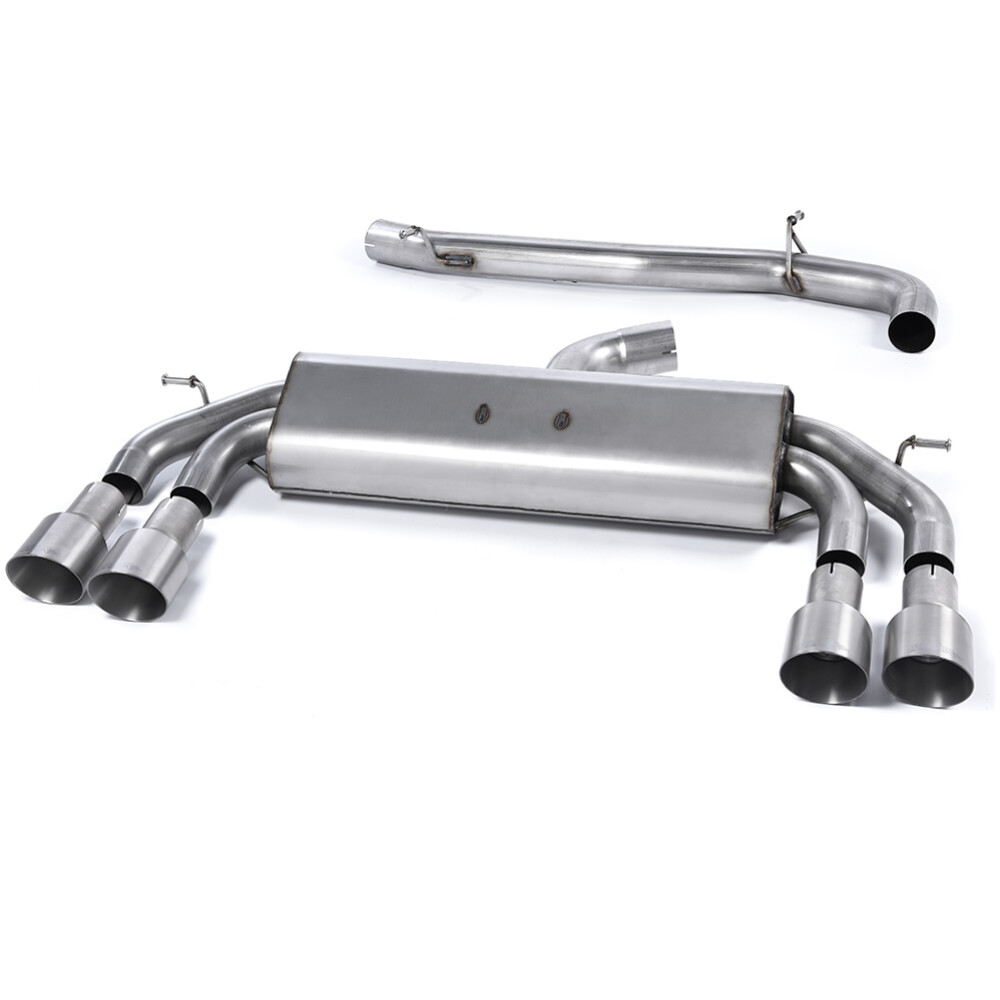 Milltek Cat-back (da dopo il catalizzatore) Audi S3 2.0 TFSI quattro Sportback 8V/8V.2 (solo per i modelli non equipaggiati con GPF) 2013-2018 SSXAU534