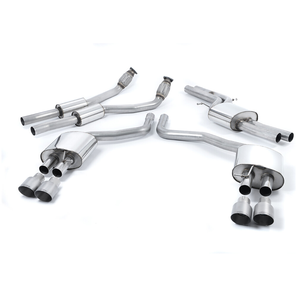 Milltek Cat-back (da dopo il catalizzatore) Audi S6 4.0 TFSI C7 quattro 2012-2018 SSXAU561