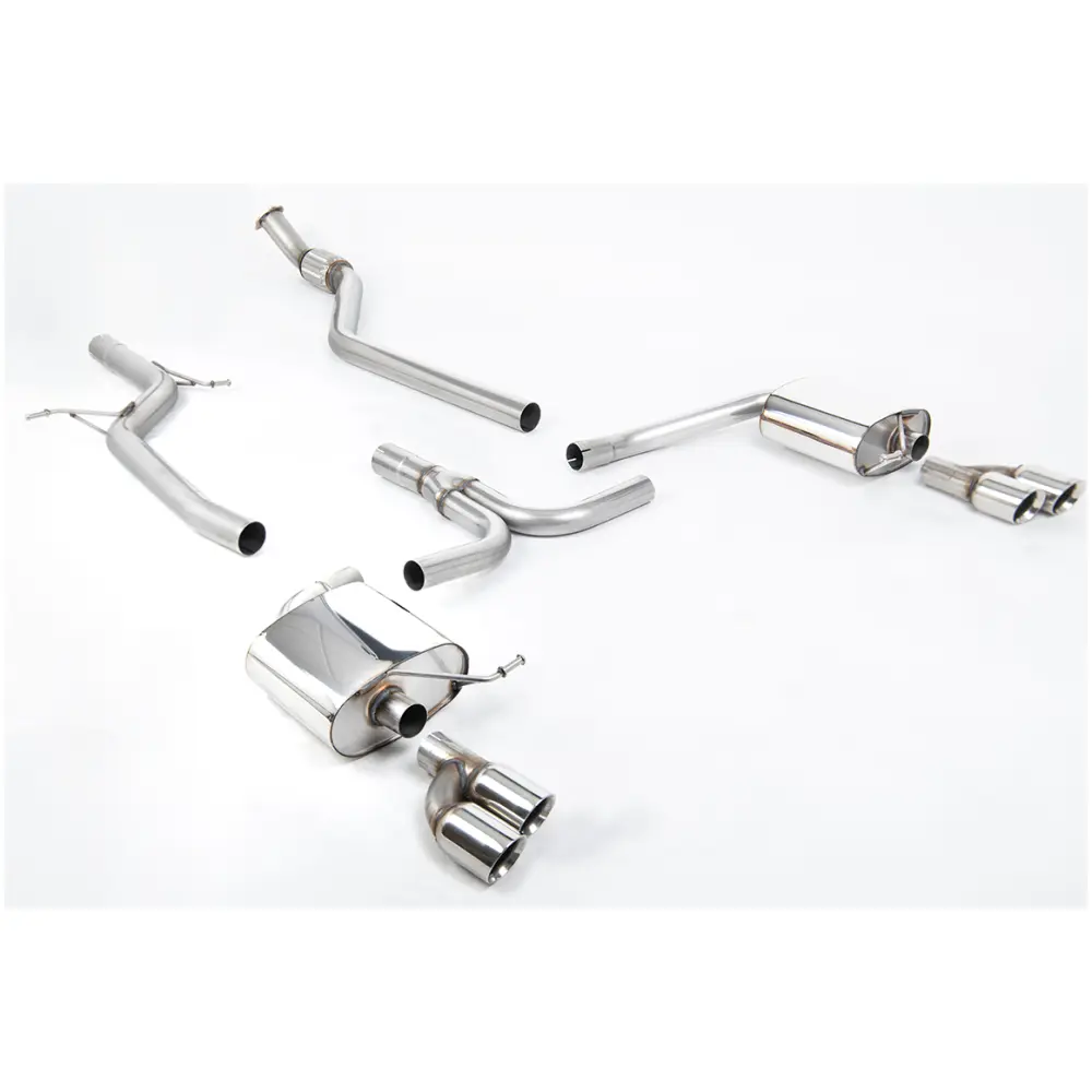 Milltek Cat-back (da dopo il catalizzatore) Audi A4 2.0 TFSI S line B8 (2WD e quattro solo manuale) Berlina e Avant 2008-2011 SSXAU627