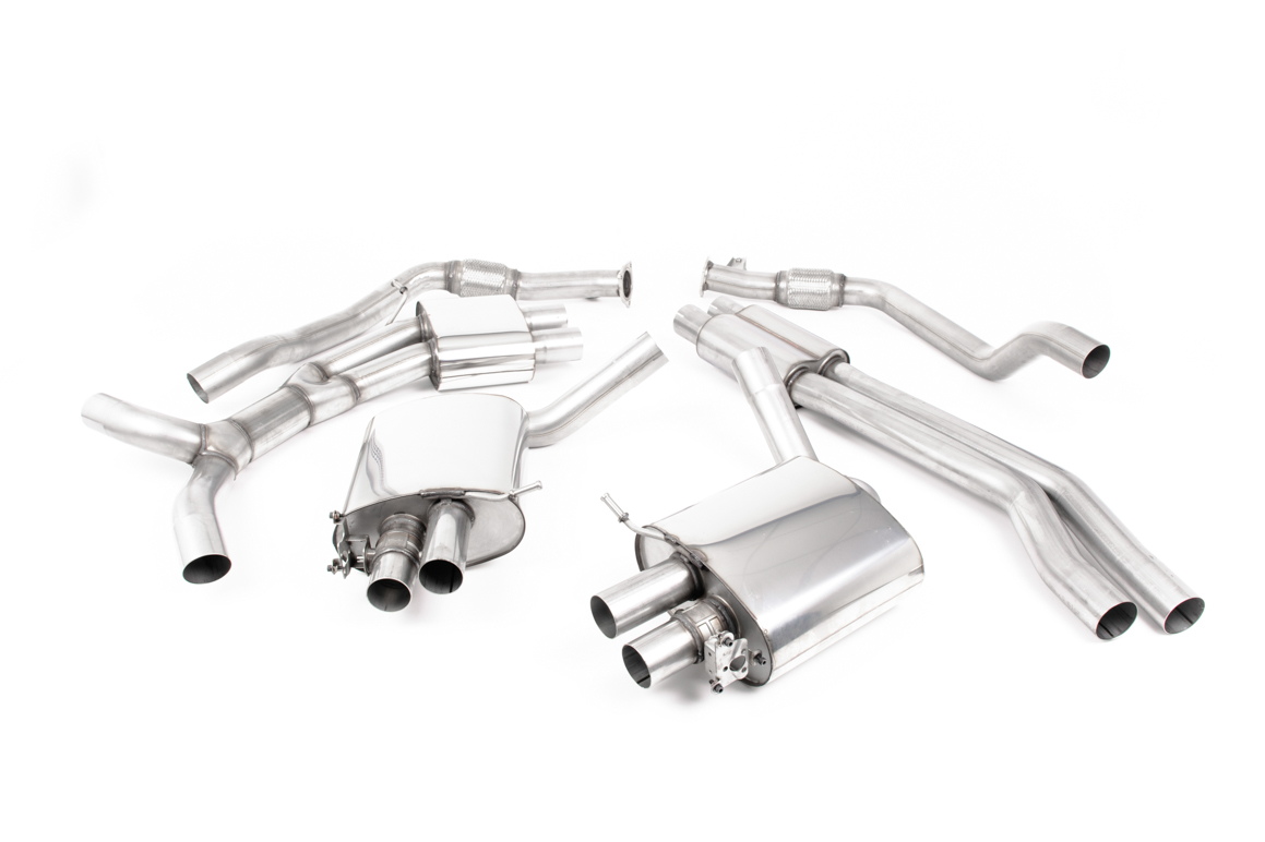 Milltek Cat-back (da dopo il catalizzatore) Audi RS4 B9 2.9 V6 Turbo Avant (Modelli OPF/GPF) 2019-2025 SSXAU824