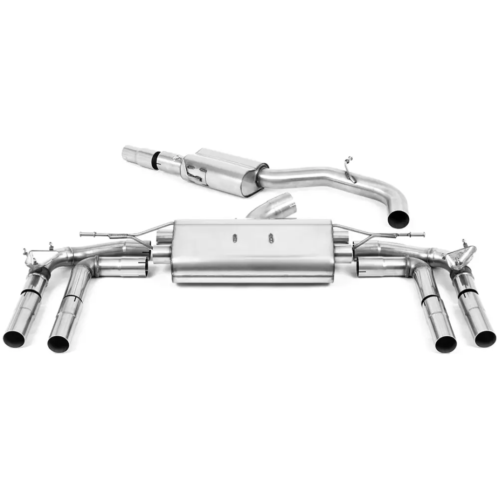 Milltek DPF back (da dopo il FAP/OPF) Audi S3 2.0TFSI Quattro berlina/sedan 310 CV 8Y (solo modelli OPF/GPF) 2020-2025 SSXAU929