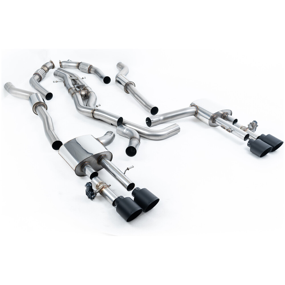 Milltek Cat-back (da dopo il catalizzatore) Audi S8 D5 4.0 TFSI V8 Berlina - Passo standard (Modelli non OPF/GPF US/ROW) 2020-2025 SSXAU944