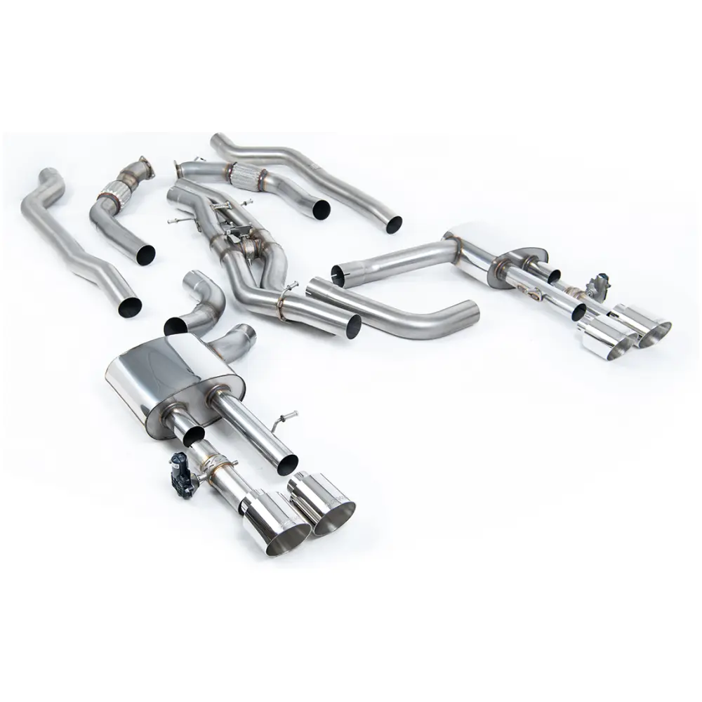 Milltek Cat-back (da dopo il catalizzatore) Audi S8 D5 4.0 TFSI V8 Berlina - Passo standard (Modelli non OPF/GPF US/ROW) 2020-2025 SSXAU948