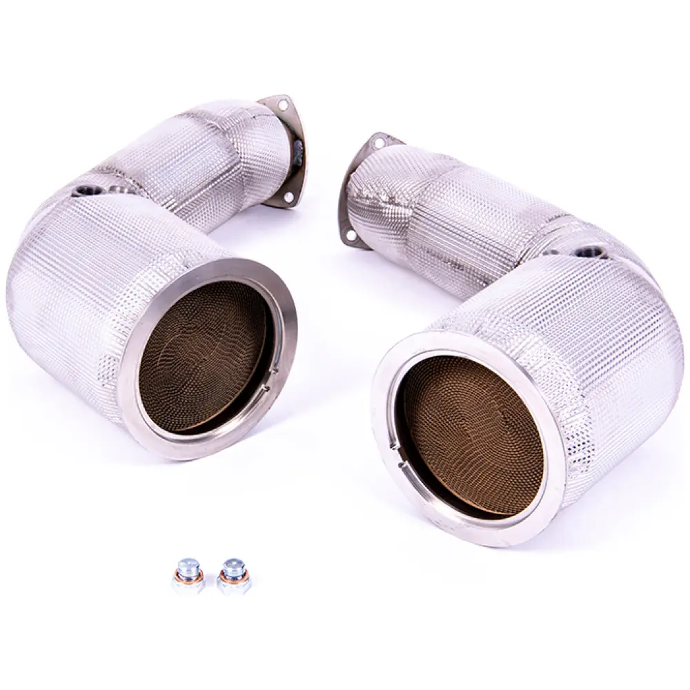 Milltek Downpipe maggiorato e Catalizzatori sportivi Hi-Flow Audi SQ8 4.0 V8 Bi-Turbo (modelli non dotati di OPF / GPF) 2020-2025 SSXAU956