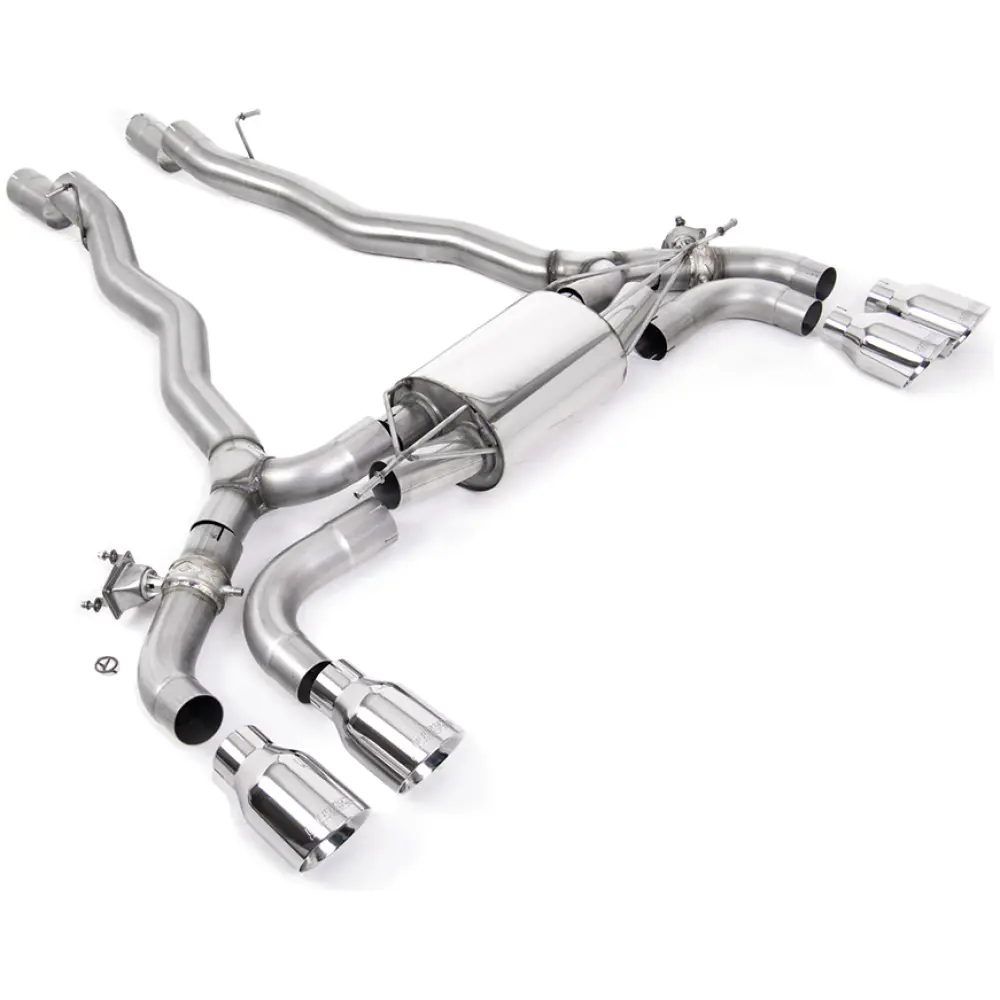 Milltek DPF back (da dopo il FAP/OPF) BMW Serie 5 M5 e M5 Competition 4.4l Twin Turbo F90 (auto equipaggiate con OPF/GPF) 2020-2021 SSXBM1174