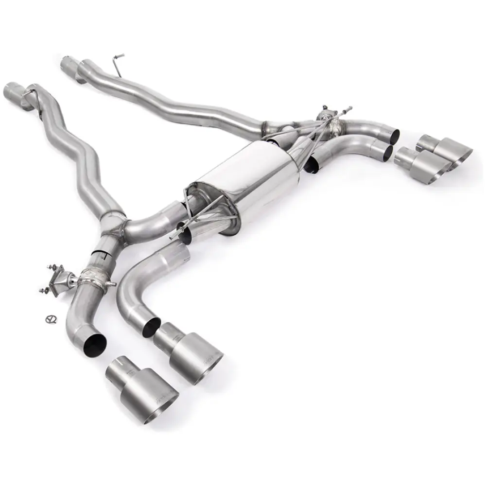 Milltek Front Pipe-back BMW Serie 5 M5 e M5 Competition 4.4l Twin Turbo F90 (Nord America / ROW Cars) 2019-2025 SSXBM1176