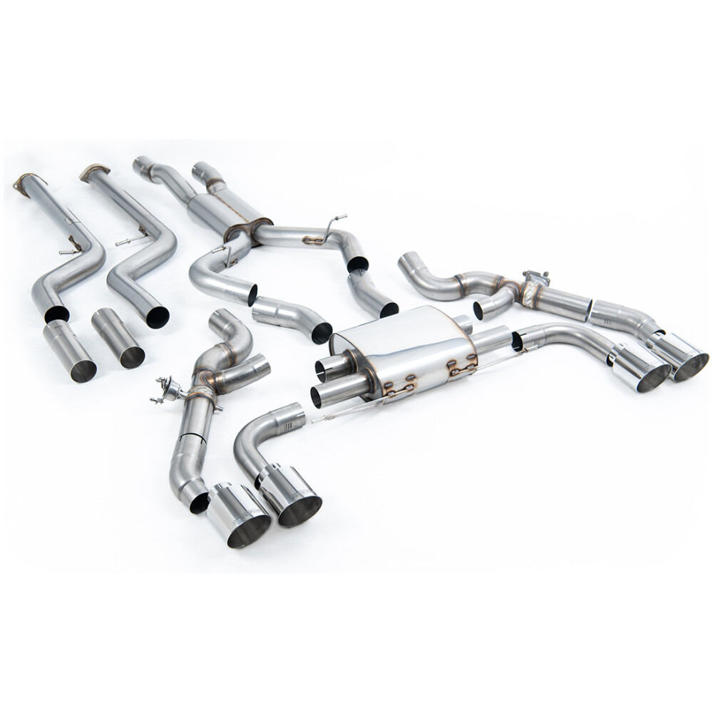 Milltek Cat-back (da dopo il catalizzatore) BMW X4 X4M / X4M Comp (G02) 3.0 (Motore S58 ROW e Nord America - solo LCI) (2022 e successivi) 2022-2025 SSXBM1262