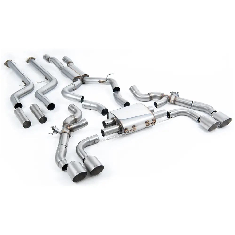 Milltek Cat-back (da dopo il catalizzatore) BMW X4 X4M / X4M Comp (G02) 3.0 (Motore S58 ROW e Nord America - solo LCI) (2022 e successivi) 2022-2025 SSXBM1264