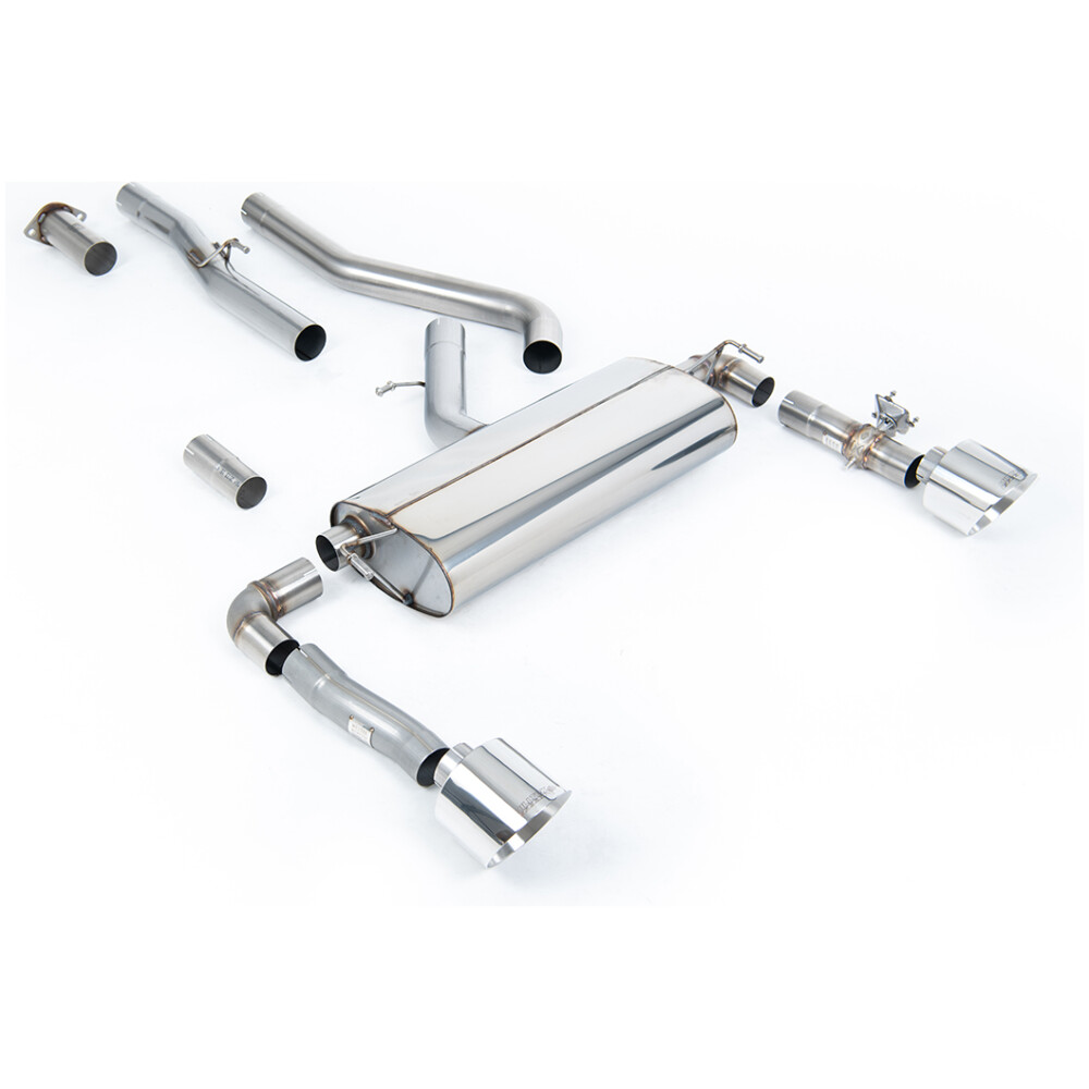 Milltek DPF back (da dopo il FAP/OPF) Hyundai / Kia Kona N 2.0L Turbo 280ps (modelli OPF/GPF) 2022-2025 SSXHY171