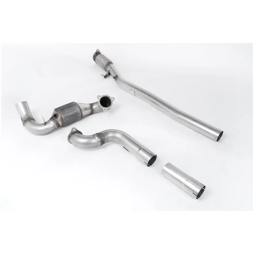 Milltek Downpipe maggiorato e catalizzatore sportivo Hi-Flow Mercedes Classe A A35 AMG 2.0 Turbo (solo berlina - modelli OPF/GPF) 2019-2025 SSXMZ151