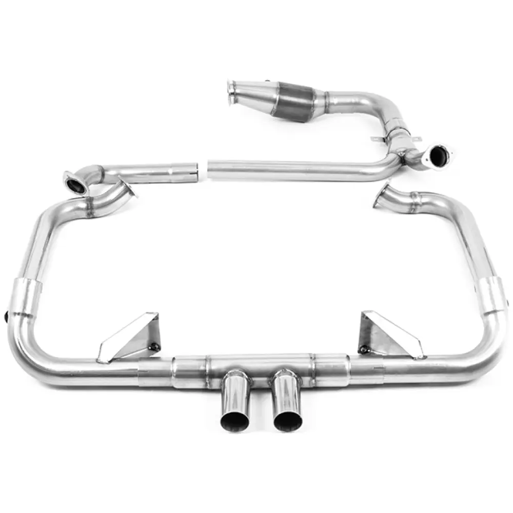 Milltek Sistema completo (incluso Catalizzatore sportivo Hi-Flow) Porsche Boxster 718 GTS 2.5T 2016-2022 SSXPO142