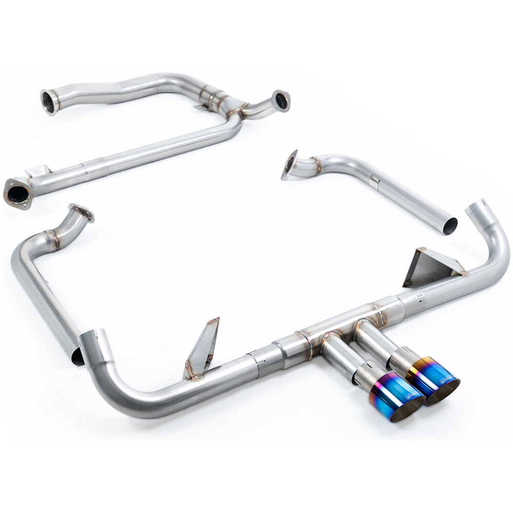 Milltek Sistema completo (compreso il tubo di ricambio Cat) Porsche Boxster 718 GTS 2.5T 2016-2022 SSXPO147